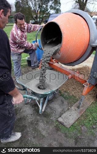 concrete mixer