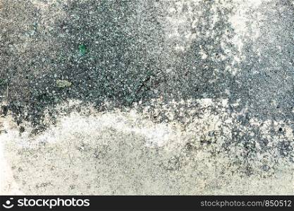 Concrete on footpath surface texture background
