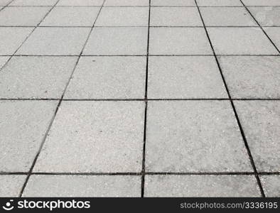 Concrete sidewalk pavement. Concrete sidewalk pavement useful as a background