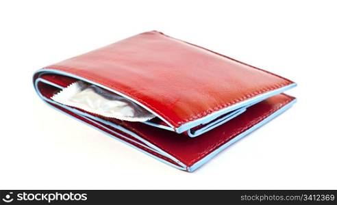 Condom in a red wallet: concepts of prevention and contraception
