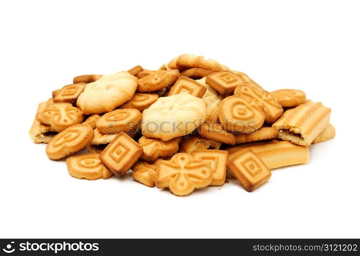 Confectionery products isolated on a white background