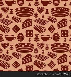 confectionery seamless pattern