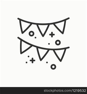 Confetti, tinsel icon. Falling tiny pieces. Party celebration birthday holidays event carnival festive. Thin line party basic element icon. Vector linear design. Illustration. Symbols. Congratulation. Confetti, tinsel icon. Falling tiny pieces. Party celebration birthday holidays event carnival festive. Thin line party basic element icon. Vector linear design. Illustration. Symbols. Congratulation.