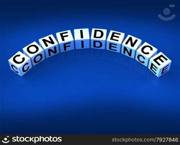 Confidence Dice Meaning Believe In Yourself And Certainty