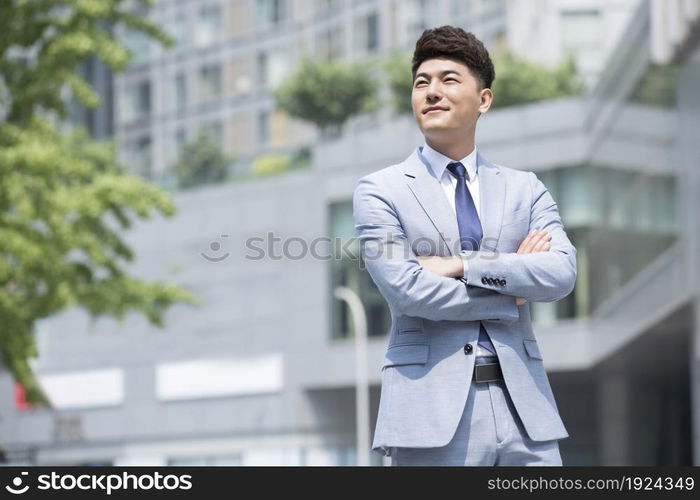 Confident businessman