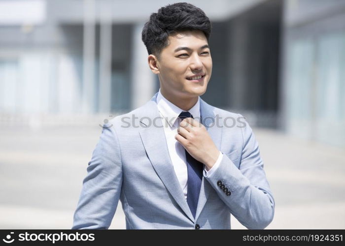 Confident businessman