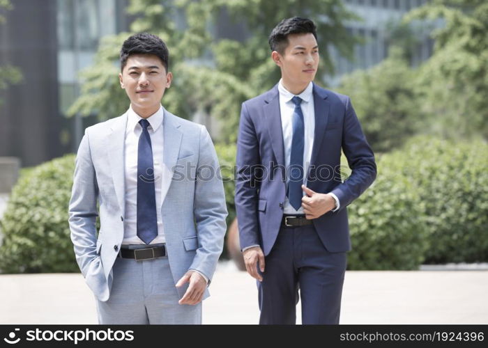 Confident businessmen