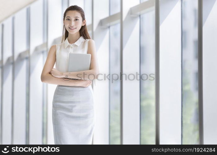 Confident businesswoman