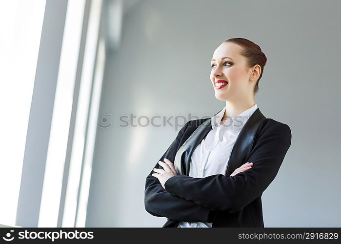 Confident businesswoman