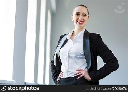 Confident businesswoman