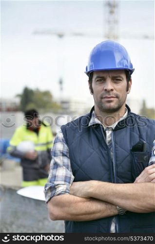 Confident foreman
