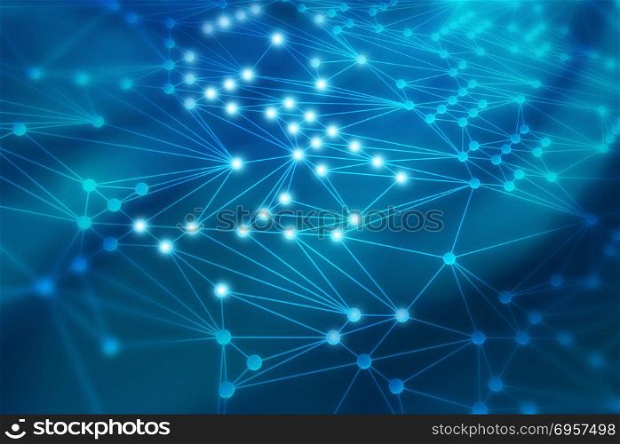 Connected lines background on blue background, social nets and n. Connected lines background on blue background, social nets and network concept illustration. Connected lines background on blue background, social nets and network concept illustration