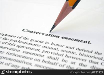 Conservation easement
