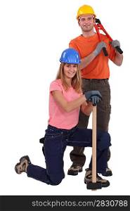 Construction duo