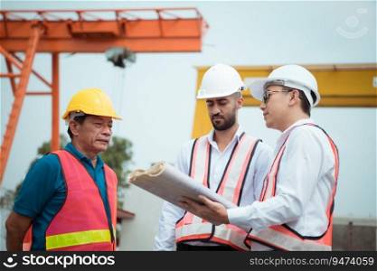 Construction engineer and construction foreman Monitor the progress and supervise important construction works on the construction site.