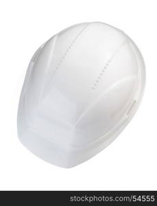 construction helmet isolated on white background