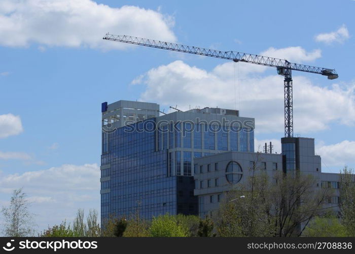 construction of hotel complex in the city of Donetsk Ukraine