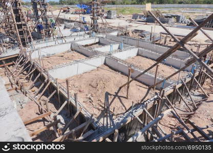 Construction site for housing project