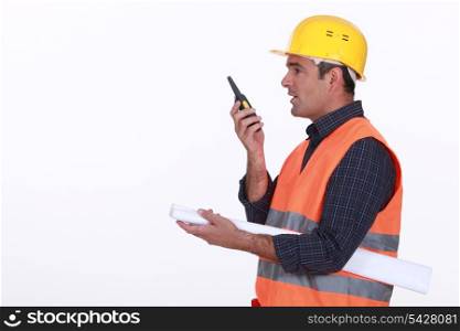 Construction site supervisor