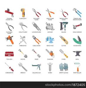Construction Tool 2, Thin Line and Pixel Perfect Icons