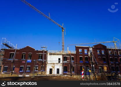 Construction work site