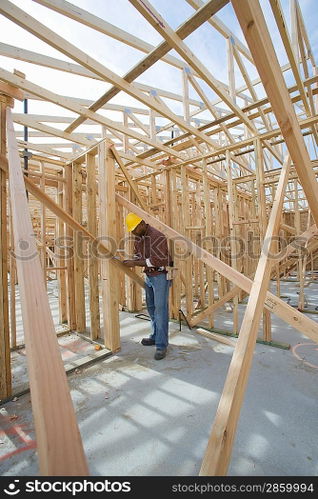 Construction worker checking framework