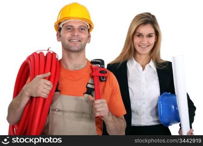 Construction workers