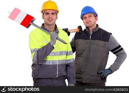 Construction workers