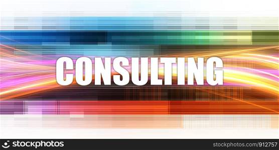 Consulting Corporate Concept Exciting Presentation Slide Art. Consulting Corporate Concept