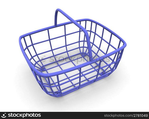 Consumer&acute;s basket. 3d