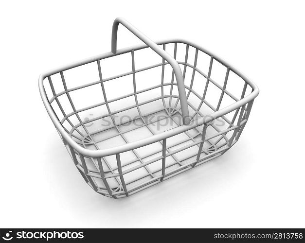 Consumer&acute;s basket. 3d