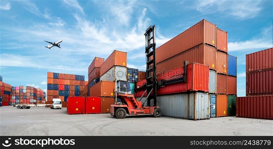 Container Cargo freight ship for Logistic Import Export