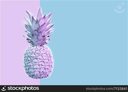 Contemporary art collage with pineapple. Exotic tropical fruit. Pop art. Perfect for invitations, greeting cards, posters. Toned.. Contemporary art collage with pineapple. Exotic tropical fruit. Pop art. Perfect for invitations, greeting cards, posters.