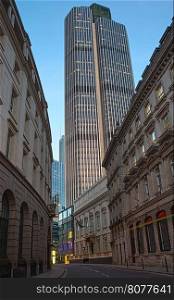 Contemporary Buildings in city of London