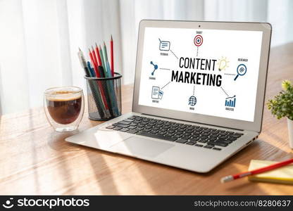 Content marketing for modish online business and e-commerce marketing strategy. Content marketing for modish online business and e-commerce