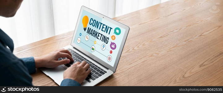 Content marketing for modish online business and e-commerce marketing strategy. Content marketing for modish online business and e-commerce