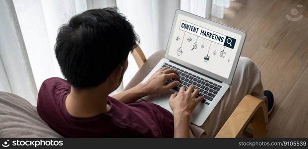 Content marketing for modish online business and e-commerce marketing strategy. Content marketing for modish online business and e-commerce