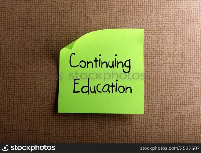 Continuing Education