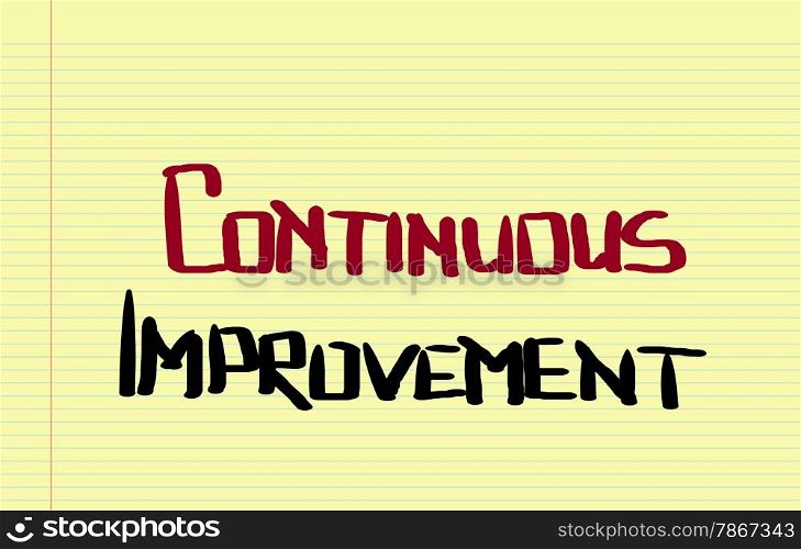 Continuous Improvement Concept