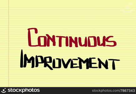 Continuous Improvement Concept