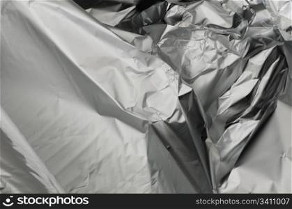 Cook Aluminum Foil on black background