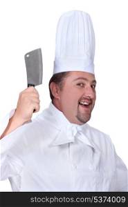 cook with knife