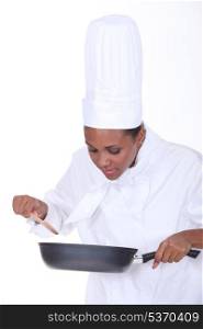 Cook with pan