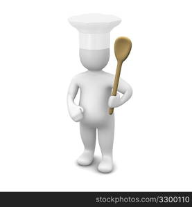 Cook with spoon
