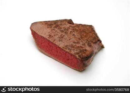Cooked steak