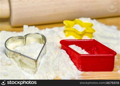 cookie cutters for Christmas bakery