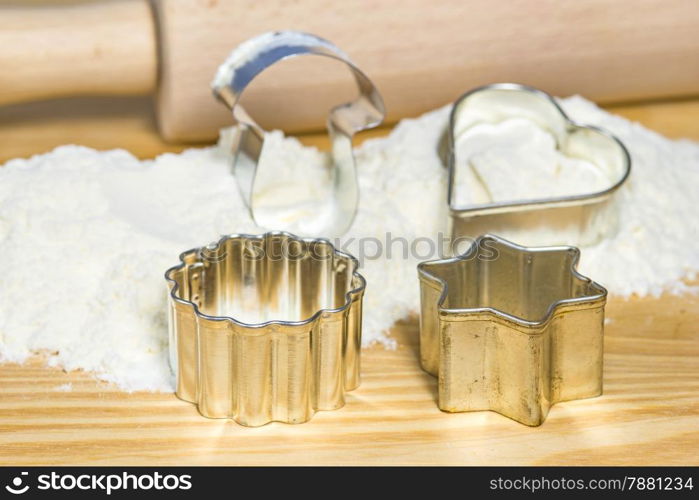 cookie cutters for Christmas bakery