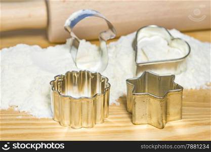 cookie cutters for Christmas bakery