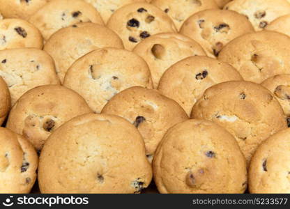 Cookies biscuit with raisin