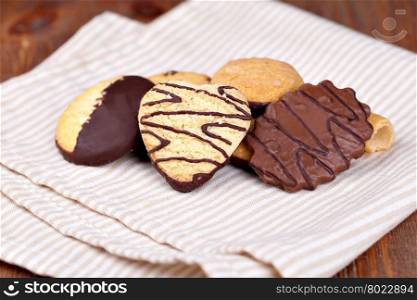 Cookies collection. Cookies collection on a table